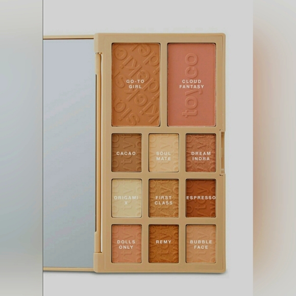 NEW SEALED ToyFactory /Sidekickone Face Palette + Built in Mirror Eyeshadows - Picture 9 of 9